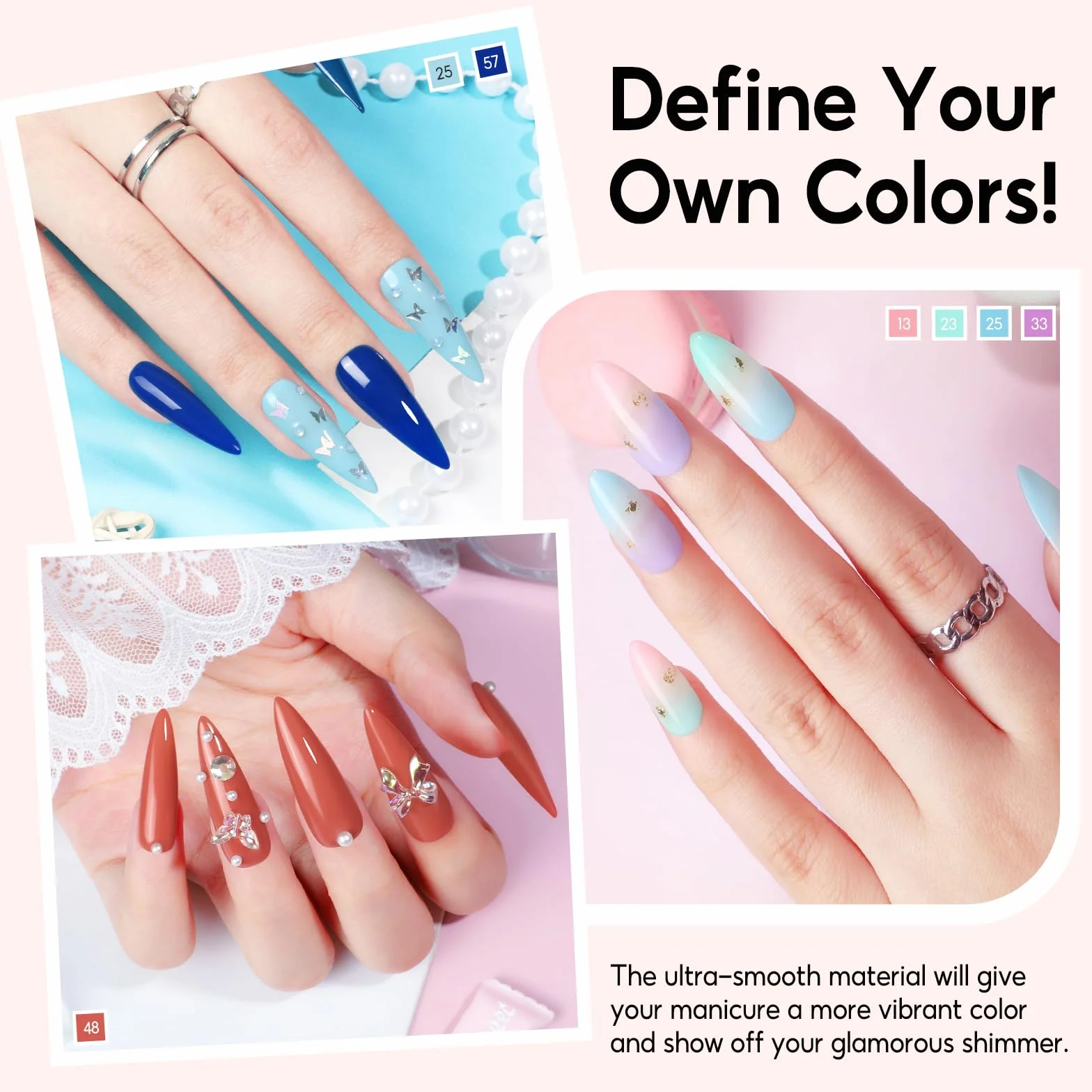 PEACECOLOR 38PCS Kit Uñas Semipermanentes Completo con Lámpara,20 Colores Esmaltes Semipermanentes para Uñas con Base, Top Coat Brillante y Mate Kit Uñas de Gel para Principiantes