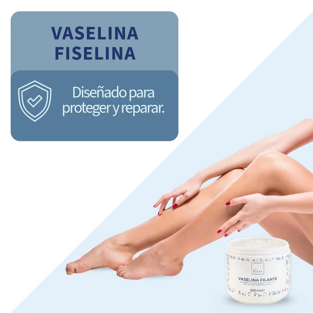 Vaselina Filante 1000 mL | Fórmula Mejorada Uso Dermatológico y Profesional | Vaselina Pura 1 Kg Cuidado de Tatuajes Vaselina Neutra