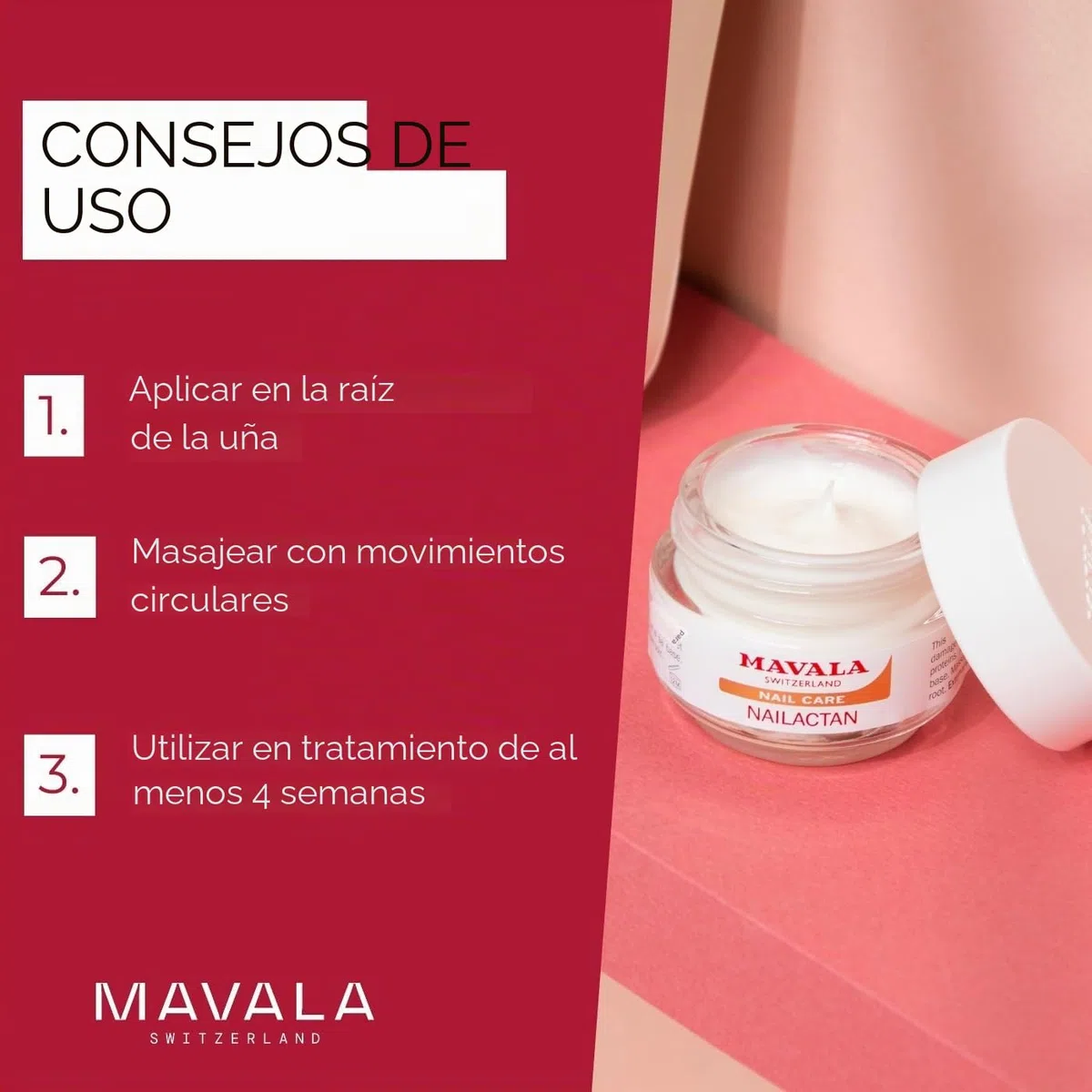 MAVALA crema nutritiva para uñas dañadas tarro 15 ml
