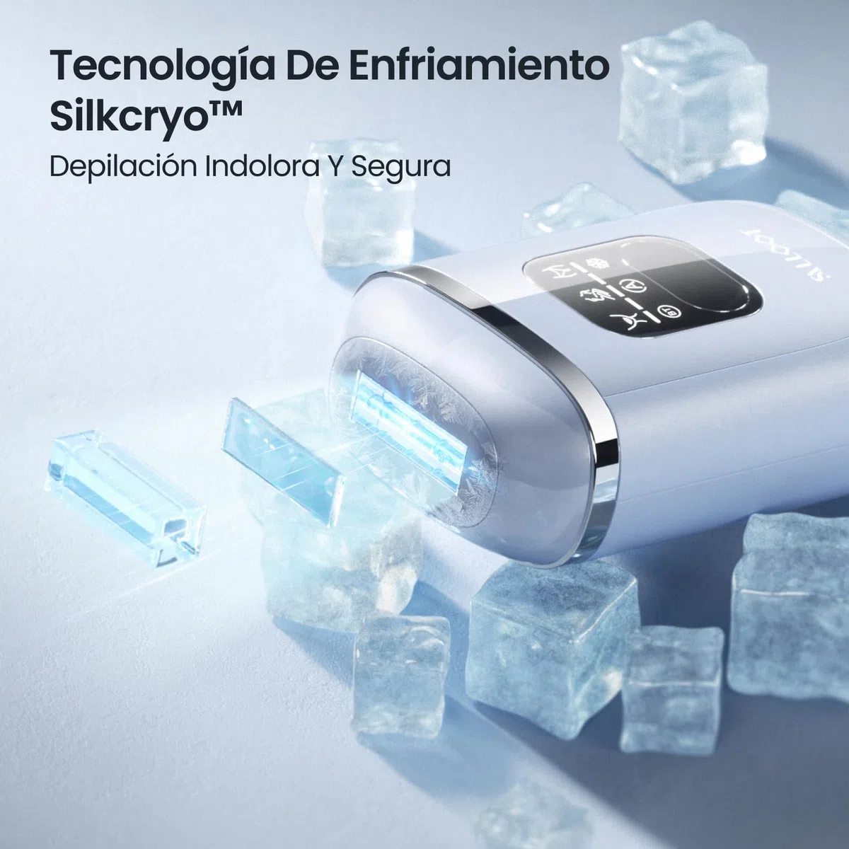 2026 Nuevo modelo Depiladora Laser para Mujer, Pulsos Duales 78W Potente 22J y Tecn IGBT, Depilación láser con Sapphire Ice 4 °C, Indolora, Eficaz, Permanente, Adecuado para bikinis y axilas