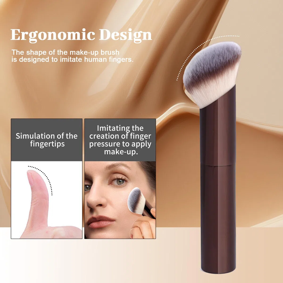 20 Piezas Brochas de Maquillaje, Brochas de Maquillaje Profesional, Juego de Brochas Profesionales, Incluye Brocha de Rubor y Sombra de Ojos, para Maquillaje Diario y Uso Profesional