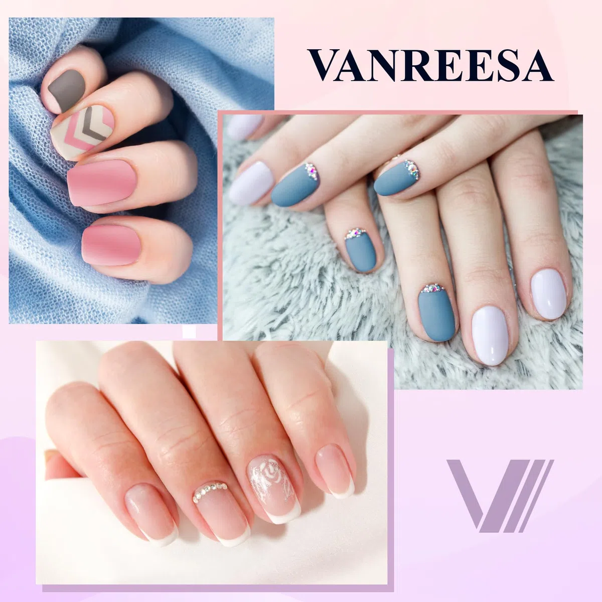 VANREESA 15 Colores Uñas Semipermanentes Kit Completo, Kit Uñas Semipermanentes con Lámpara UV 36W, Set Manicura con Base Top Mate Coat, Regalos para Principiante