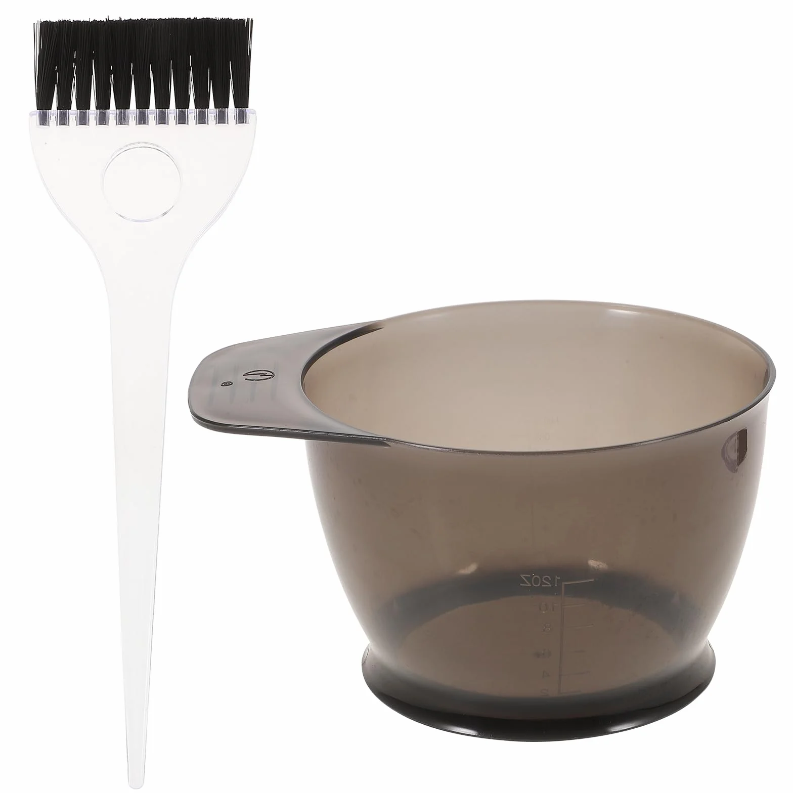 2Piezas Kit de Teñido de Cabello Profesional con Cuenco y Pinceles para Tinte Accesorios para DIY Salones y Hogar