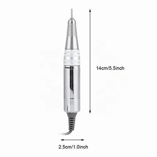 Tbest Mango de Repuesto para Pulido Eléctrico de Uñas 35000Rpm - Nail Drill Handpiece para Manicure - Compatible con Medicool y JD400