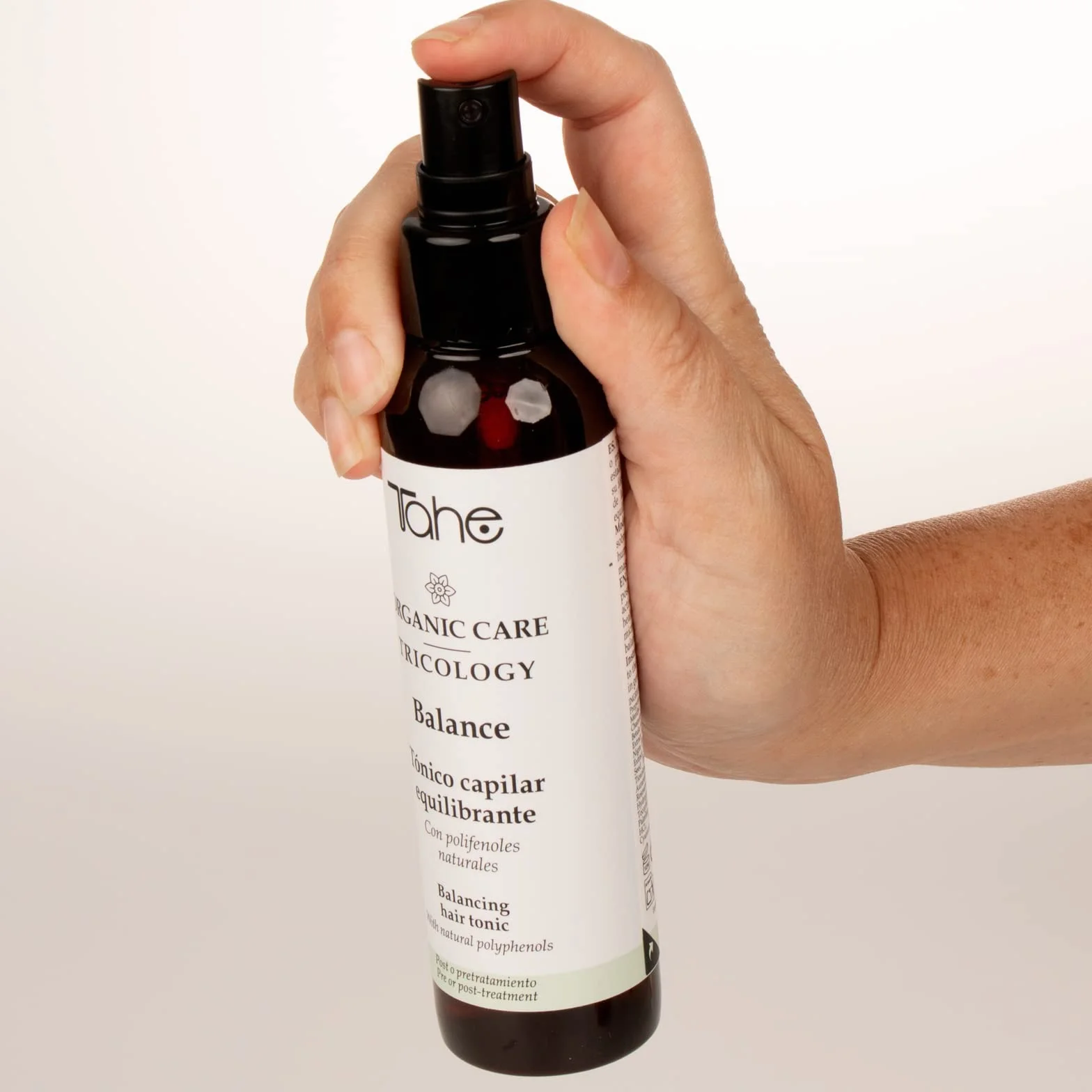 Tahe Organic Care Tricology Tónico Capilar Equilibrante Balance, Post o Pre-Tratamiento, 125 ml