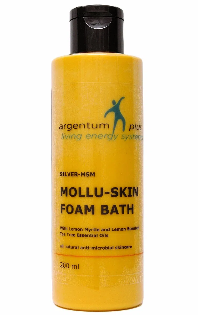 plata-MSM piel de Mollu Espuma Baño 200 ml