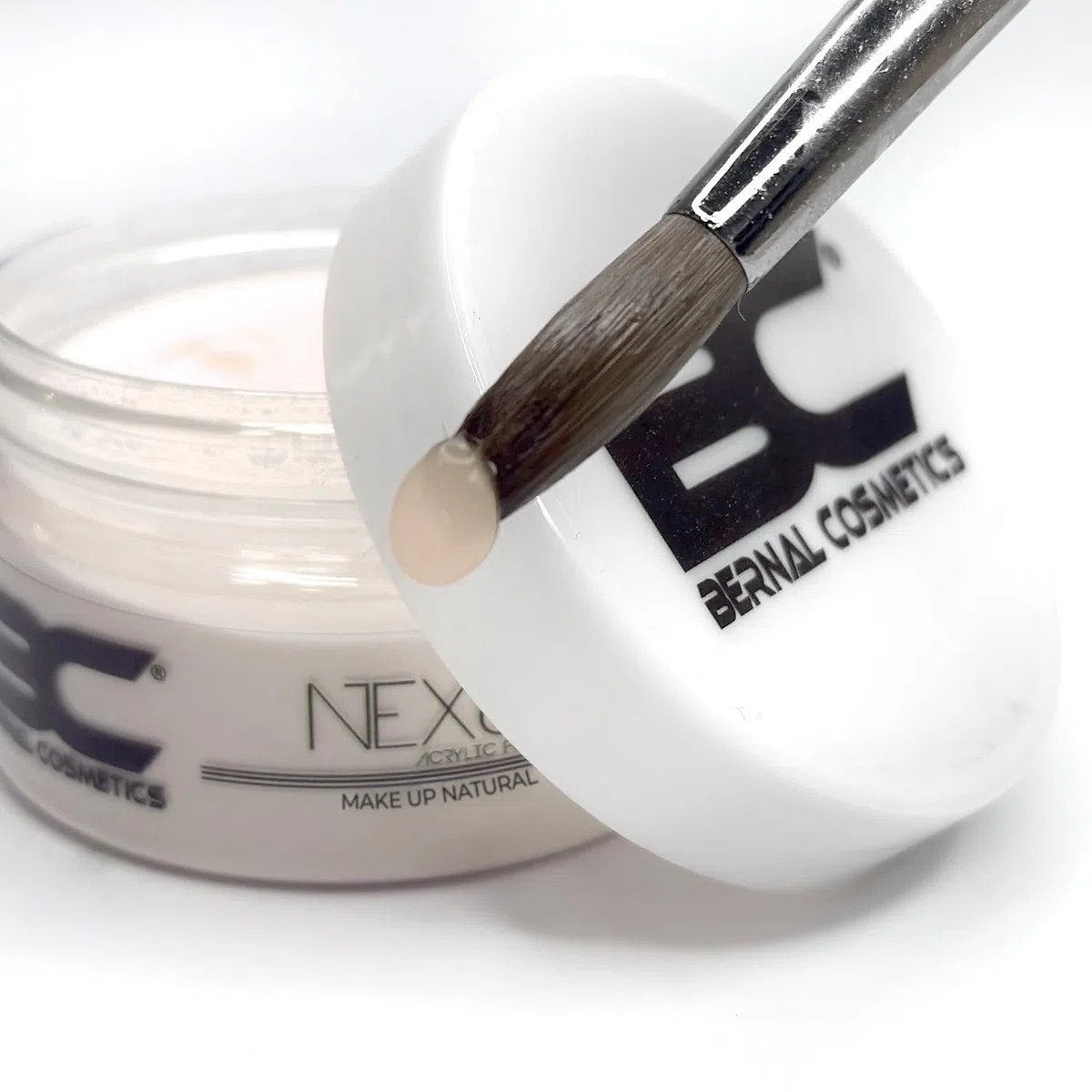 Bernal Cosmetics Polvo Acrílico BC Nexus Make Up Natural - Maquillaje en Polvo 200g - Color Natural