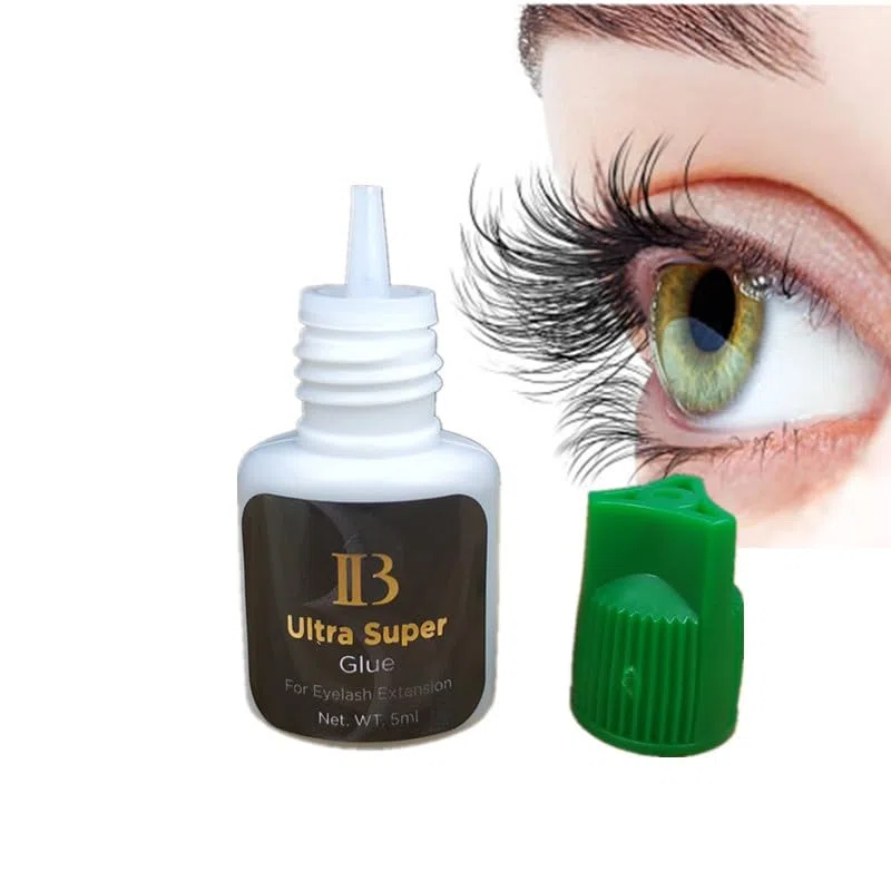 Pegamento de pestañas iBeauty IB 5 ml. Tiempo de secado: 2 segundos. Eyelash Super Glue 5 gramos. Corea