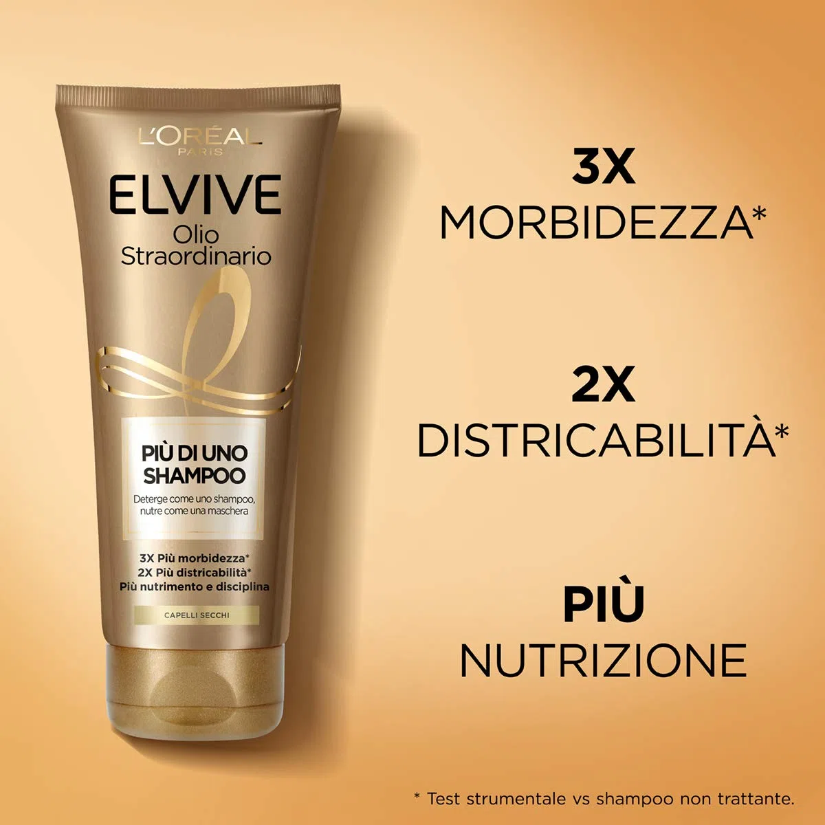 l'Oréal Paris Elvive - Kit de cabello con aceite excepcional que contiene 1 champú y 1 aceite para cabello seco con efecto nutritivo para cabello seco