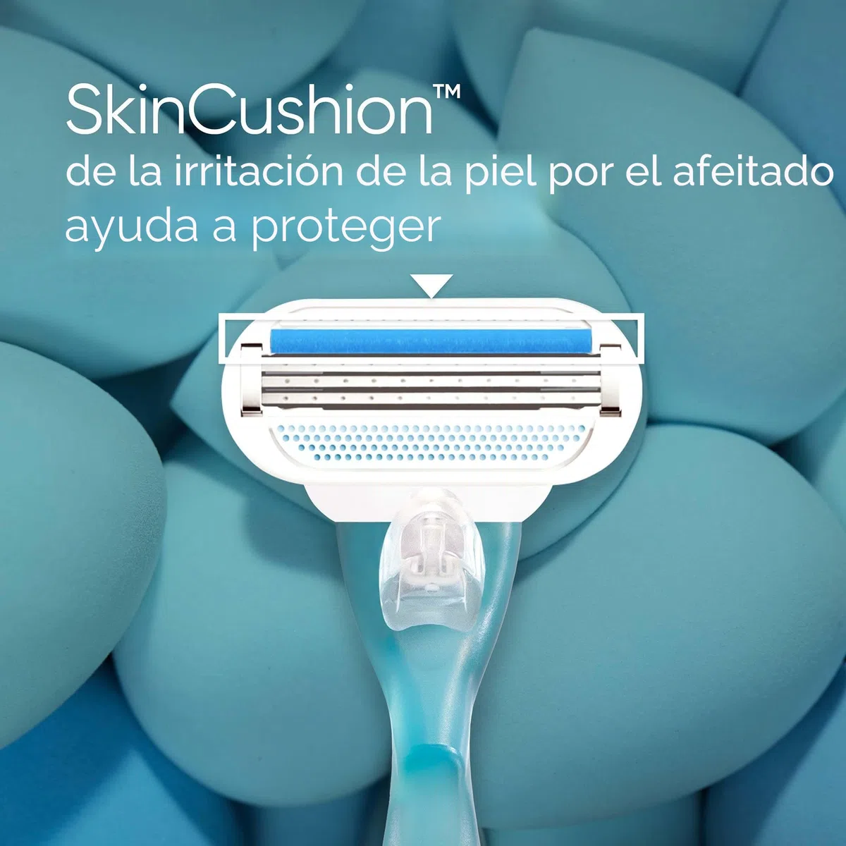 Gillette Venus Smooth, maquinilla de afeitar para mujer con 5 cartuchos, desechable para mujeres con 3 cuchillas