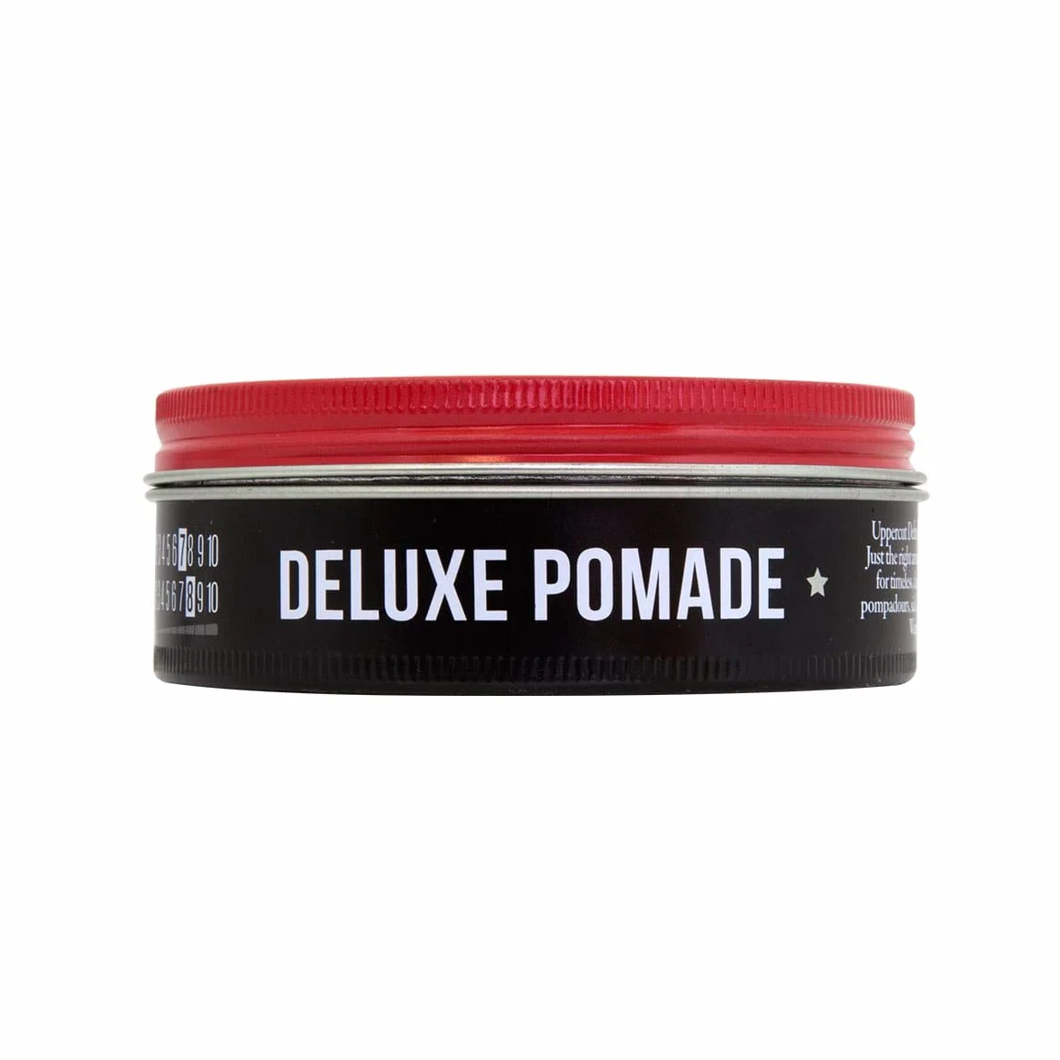 Uppercut Deluxe, Pomada Deluxe, Pomada Profesional a Base de Agua para Crear Looks Clásicos y Atemporales, Fijación Fuerte y Brillo Elevado, Producto para el Cabello de Hombre 100g