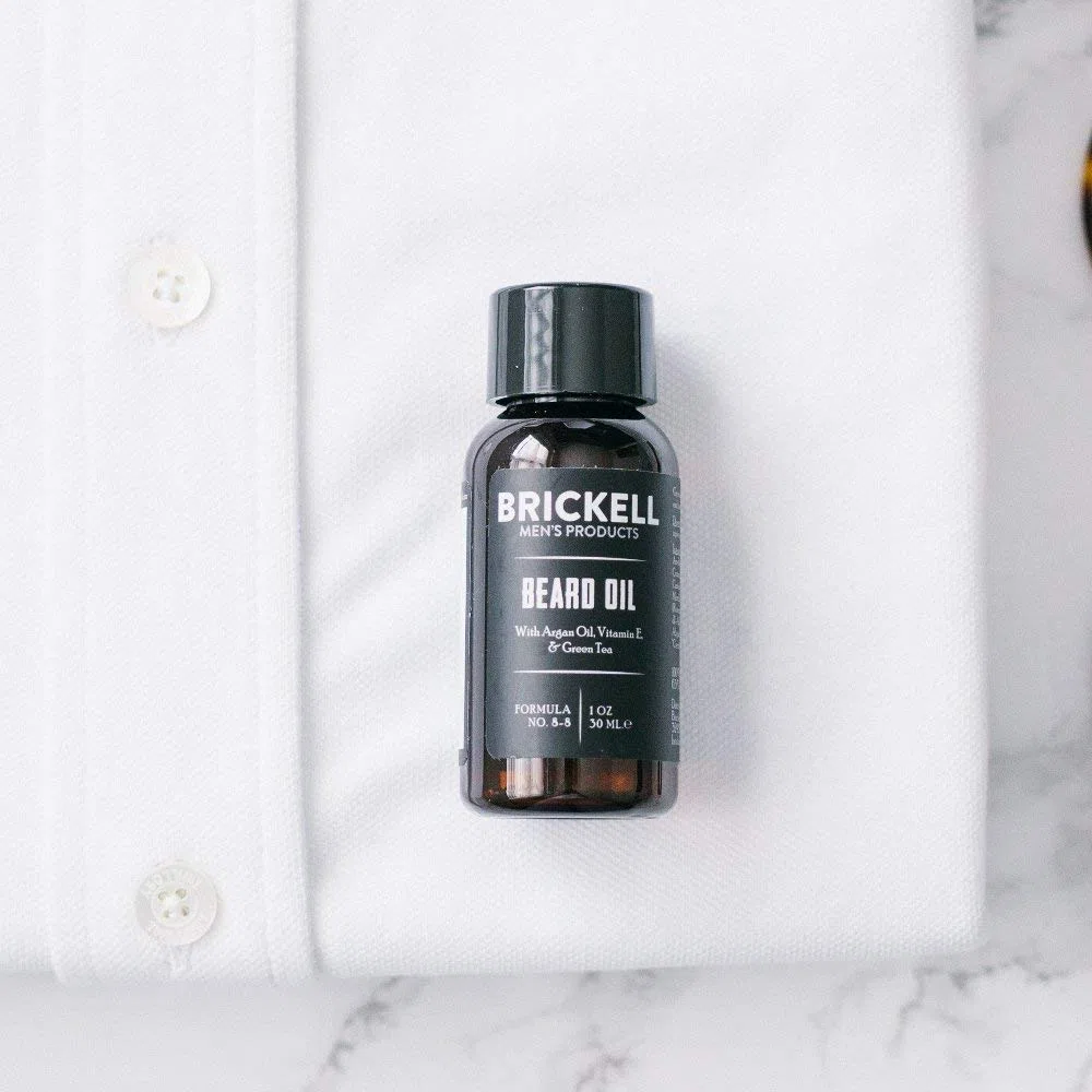 Brickell Men’s Products – Aceite para Barba para Hombres – Natural y Orgánico - 30 ml