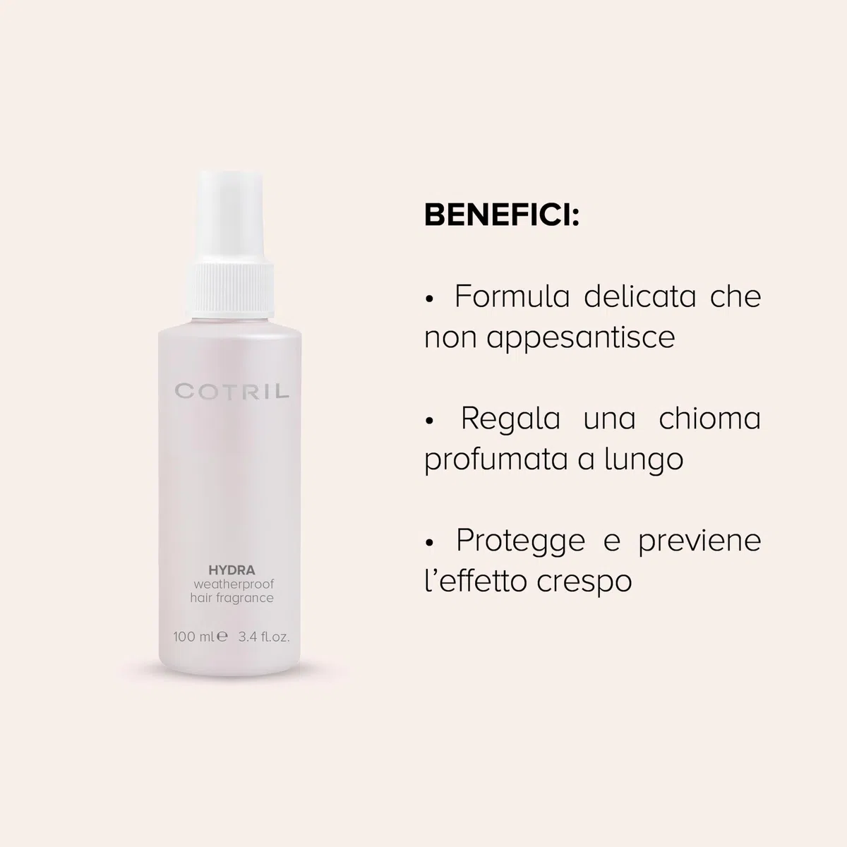 Cotril Hydra Weatherproof Hair Fragrance 100ml - perfume para el cabello