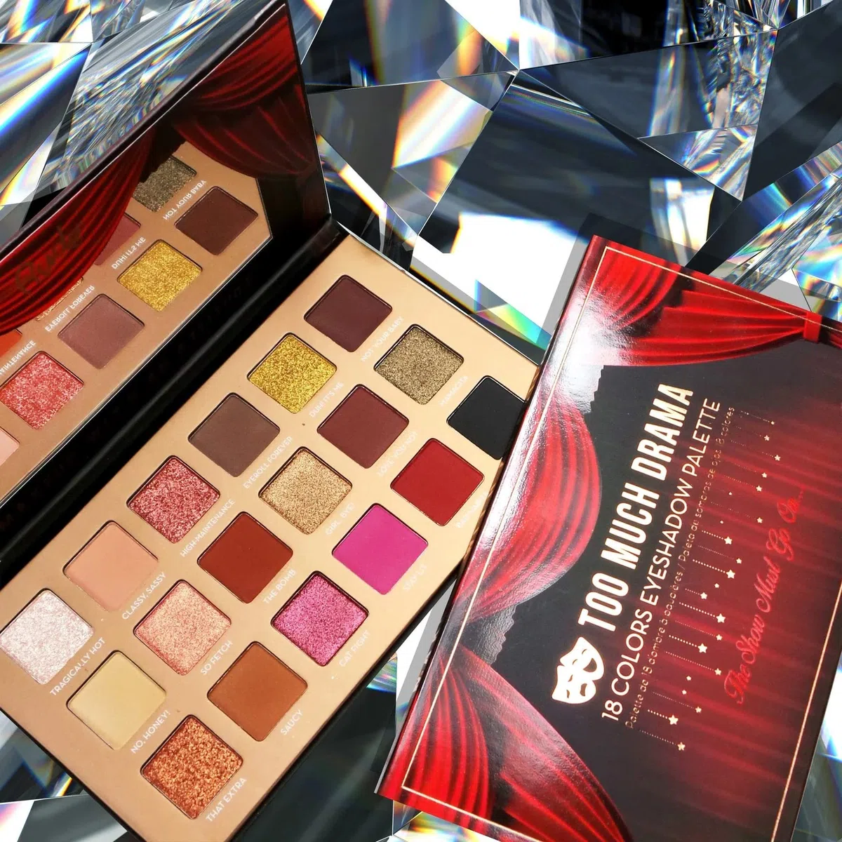 RUDE? Too Much Drama - 18 Eyeshadow Palette