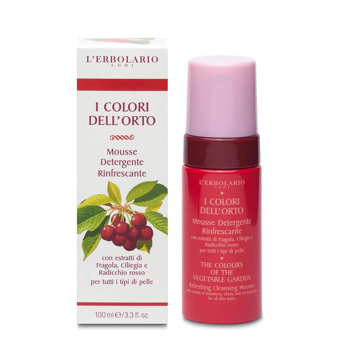 L'Erbolario Erfrischendes Feuchtigkeitspendendes Reinigungsmousse 100ml