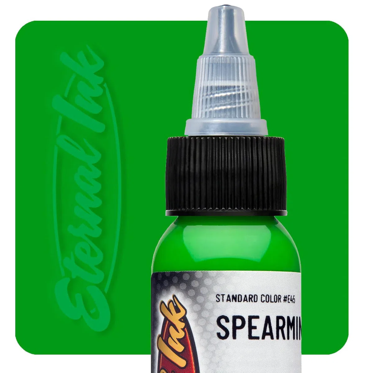 Tinta de Tatuajes - Eternal Ink - 30 ml. Tinta Original (Made in USA) (Spearmint 30ml)