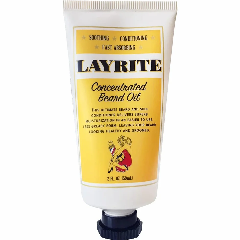 Layrite Aceite Concentrado Para Barba 59ml | Calmante | Acondicionamiento | Rápida Absorción