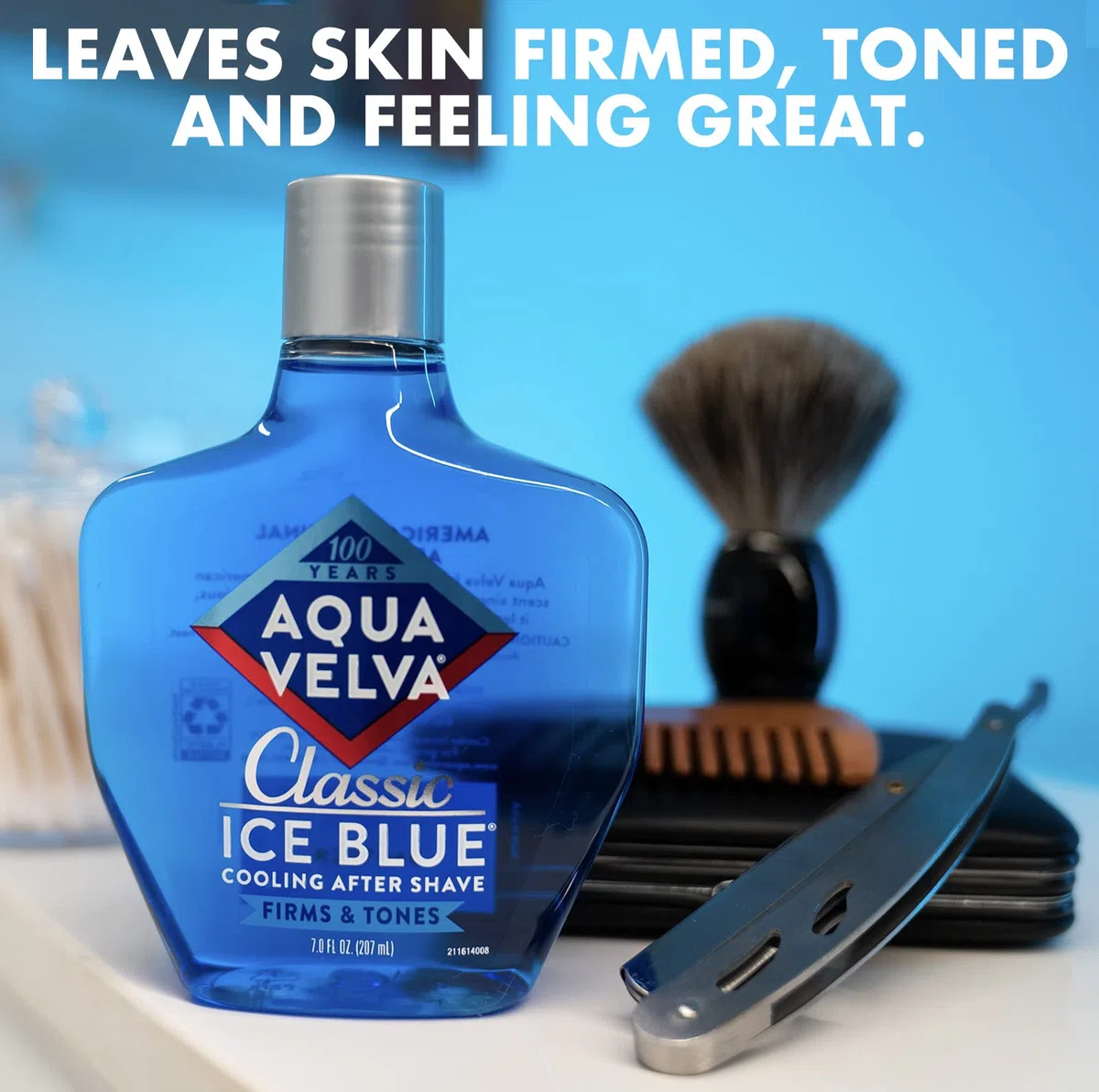 Aqua Velva After Shave, Classic Ice Blue, 7 Ounce by Aqua Velva