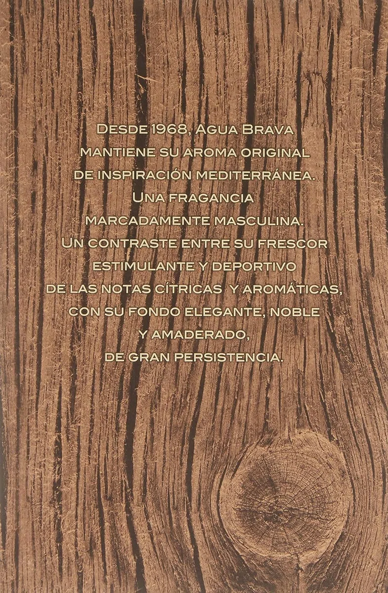 AGUA BRAVA edc vapo 100 ml ORIGINAL