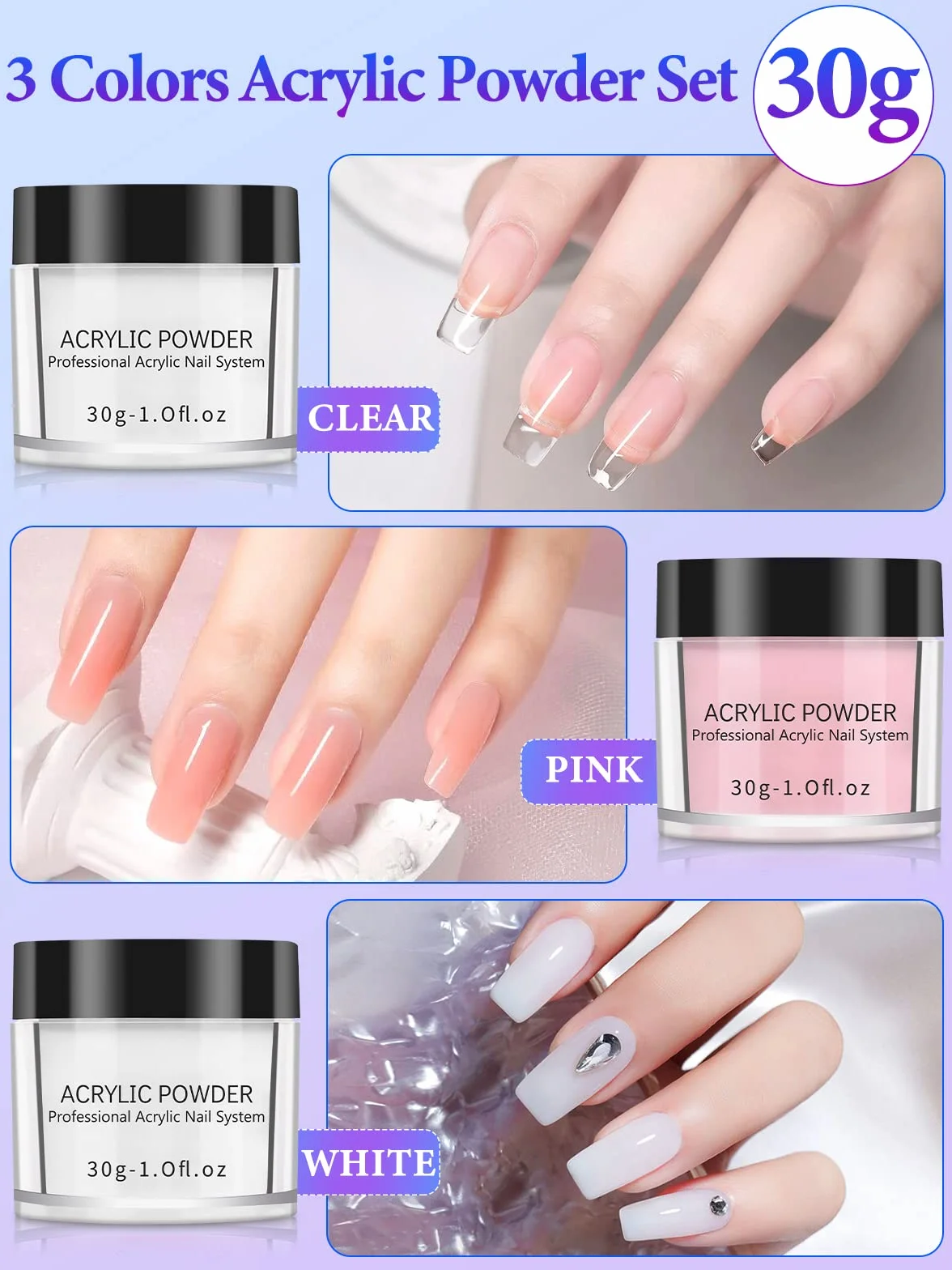 Yokilly Mano Para Practicar Uñas,Mano De Practicas De Uñas Y 100 Piezas De Clavos Reemplazables,Silicona Flexible Mano De Practicas Para Uñas Manicura