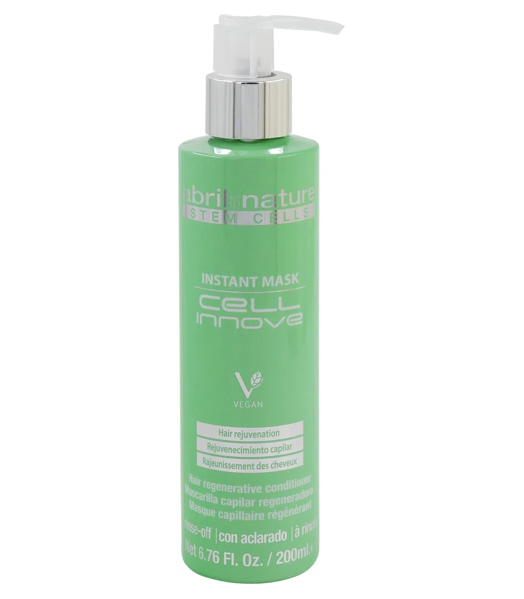 abril et nature - Cell Innove - Mascarilla Capilar Profesional - Para todo tipo de cabellos - Suaviza, Rejuvenece y Regenera - Recupera un pelo sano - Obtén un tacto sedoso y restaurado - 200 ml