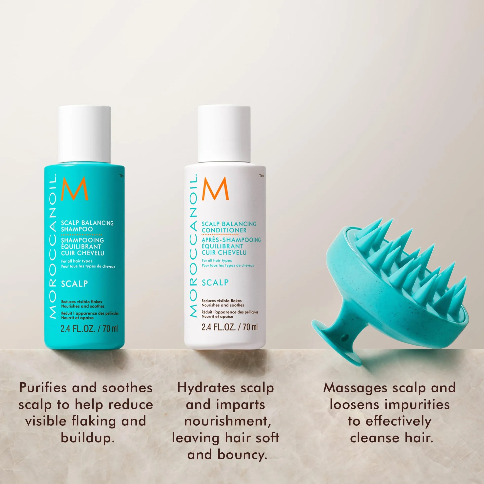 Moroccanoil Kit Discovery de cuero cabelludo