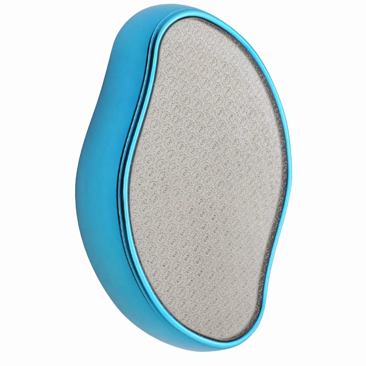 Lima de pie de nano cristal, removedor de callos, herramienta de pedicura profesional para pies húmedos y secos, rascador de pies cómodo para piel suave y suave (azul)