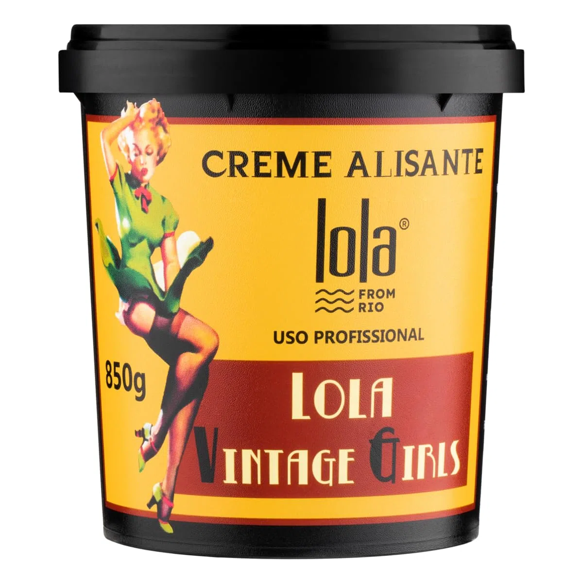 Lola Cosmetics Vintage Girls Grande - REDUTOR DE Volume 850G, Único, 850 ML, 850