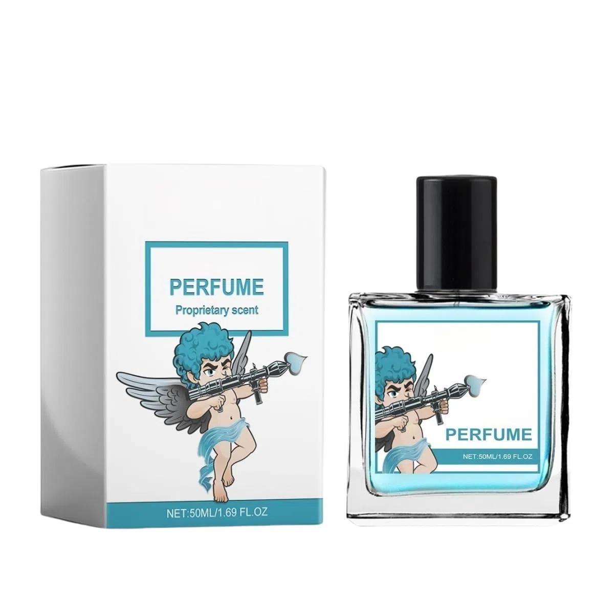 Perfume Hipnótico para Hombre Cupido 2.0, Colonia con Feromonas, fragancia duradera que realza la confianza y el encanto.