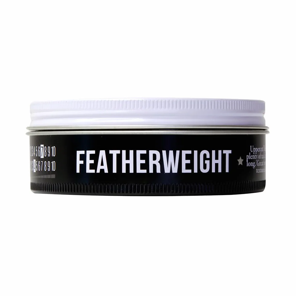 UPPERCUT DELUXE Featherweight Hair Styling Paste, Professional Water-based Styling Product For Men With A Low Shine And Firm Hold G, Clear, Fresh Lemongrass, 70 Gramo