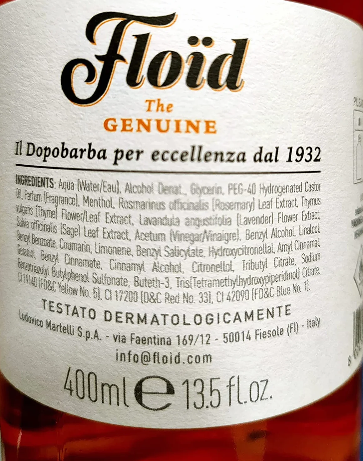 Floid New Amber Aftershave – 400 ml by Floid