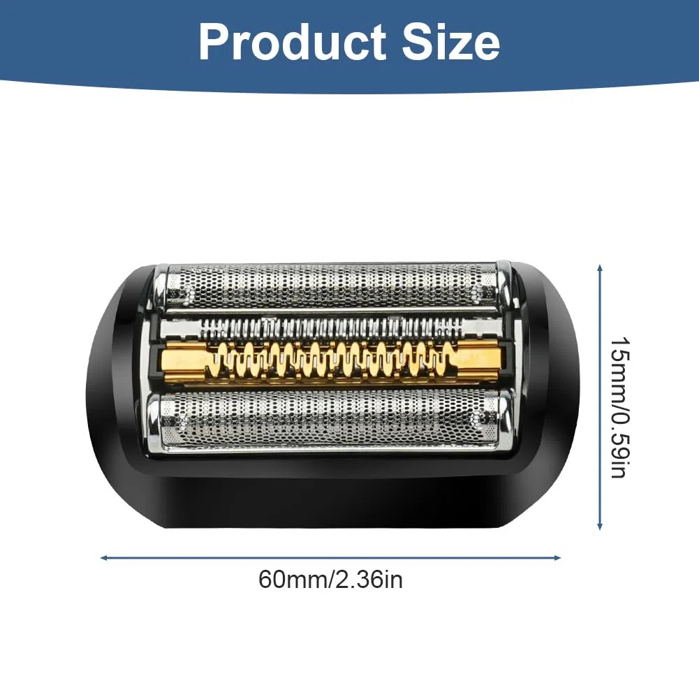 OFFCUP 92B Braun Recambio para Afeitadora Eléctrica, Braun Series 9 Recambio para Afeitadora, Cabezal de Repuesto Compatible con las Afeitadoras S9 9030s 9090cc 9075cc 9093s 9240s 9242s 9297cc 9299s