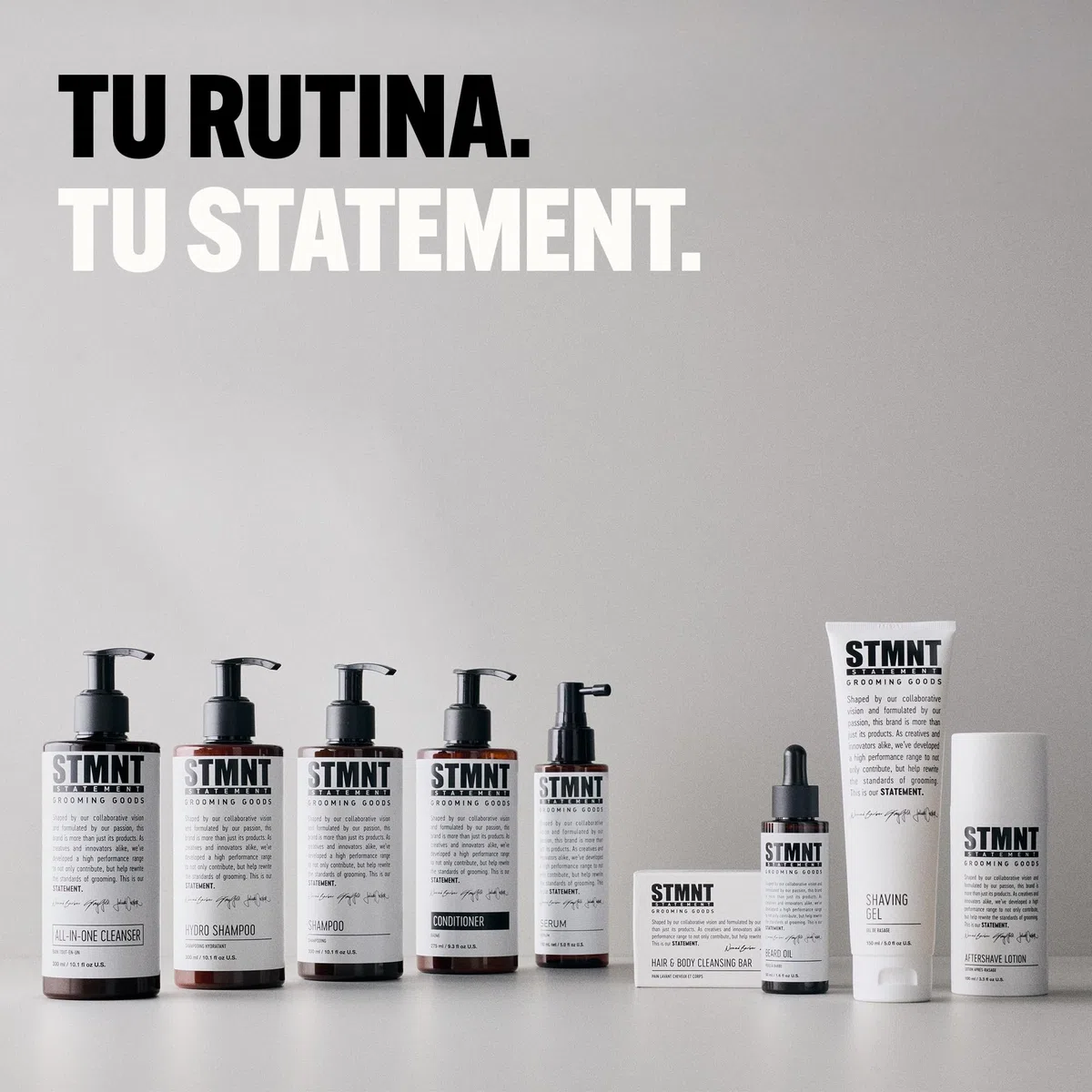 STMNT STATEMENT GROOMING GOODS Beard Oil - Aceite Barba Hombre - Hidratante - Natural - Cítricos y Madera 50 ml