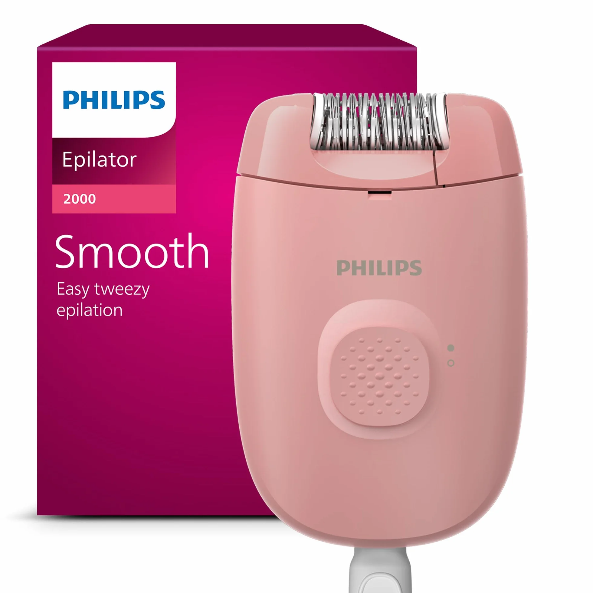 Depiladora Philips serie 2000, depiladora con cable para piernas, dispositivo de depilación para mujeres, modelo BRE229/00