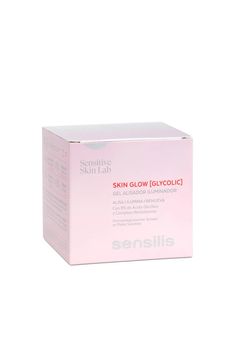 Sensilis – Skin Glow Rutina Facial Iluminadora e Hidratante para Piel Sensible, Cuidado Facial Revitalizante con Acción Glow y Luminosidad