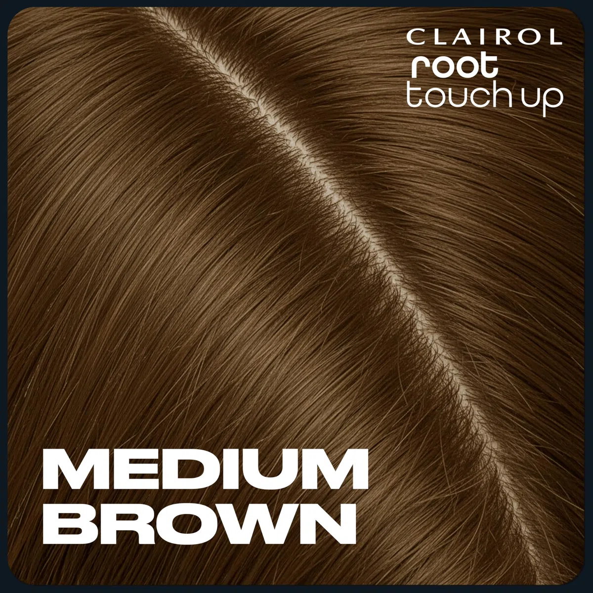 Clairol Root Touch-Up - Polvo corrector de retoque de raíces, marrón medio, 1 unidad