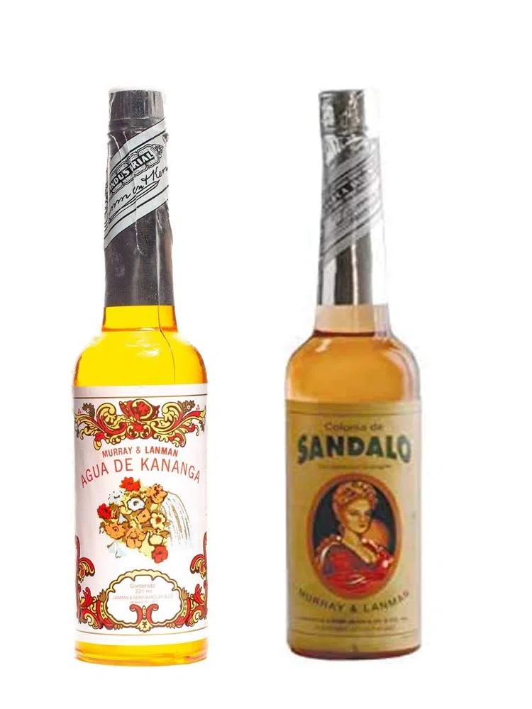 PACK DE DOS BOTELLAS DE AGUA DE SÁNDALO 221ml Y OTRA DE KANANGA 221ml