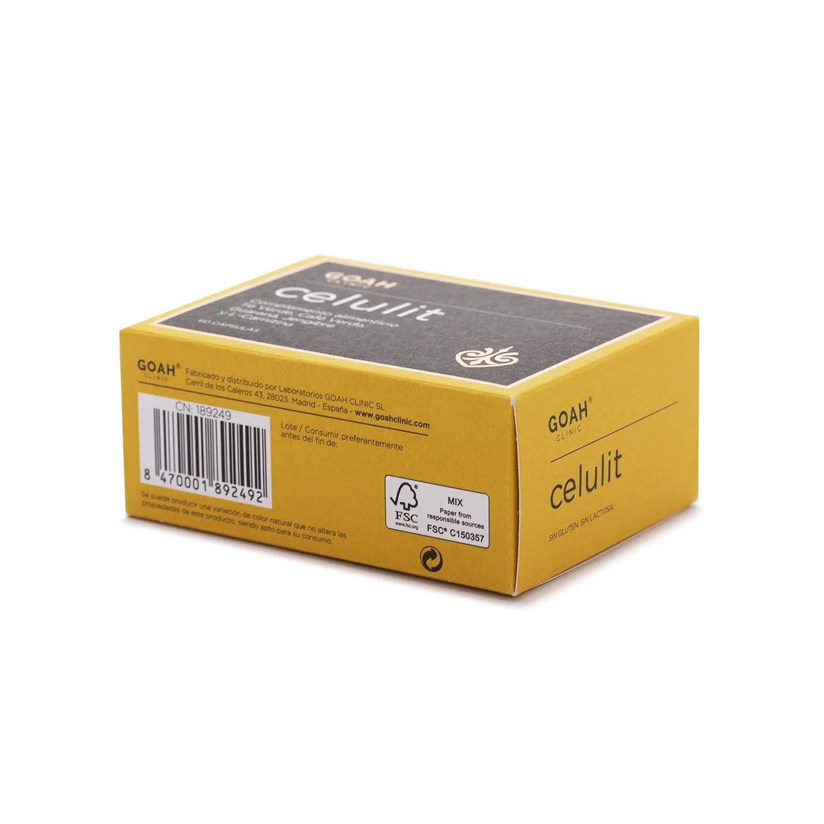 Celulit – Goah Clinic, Cosmética en cápsulas, Nutricosmética para eliminar la celulitis