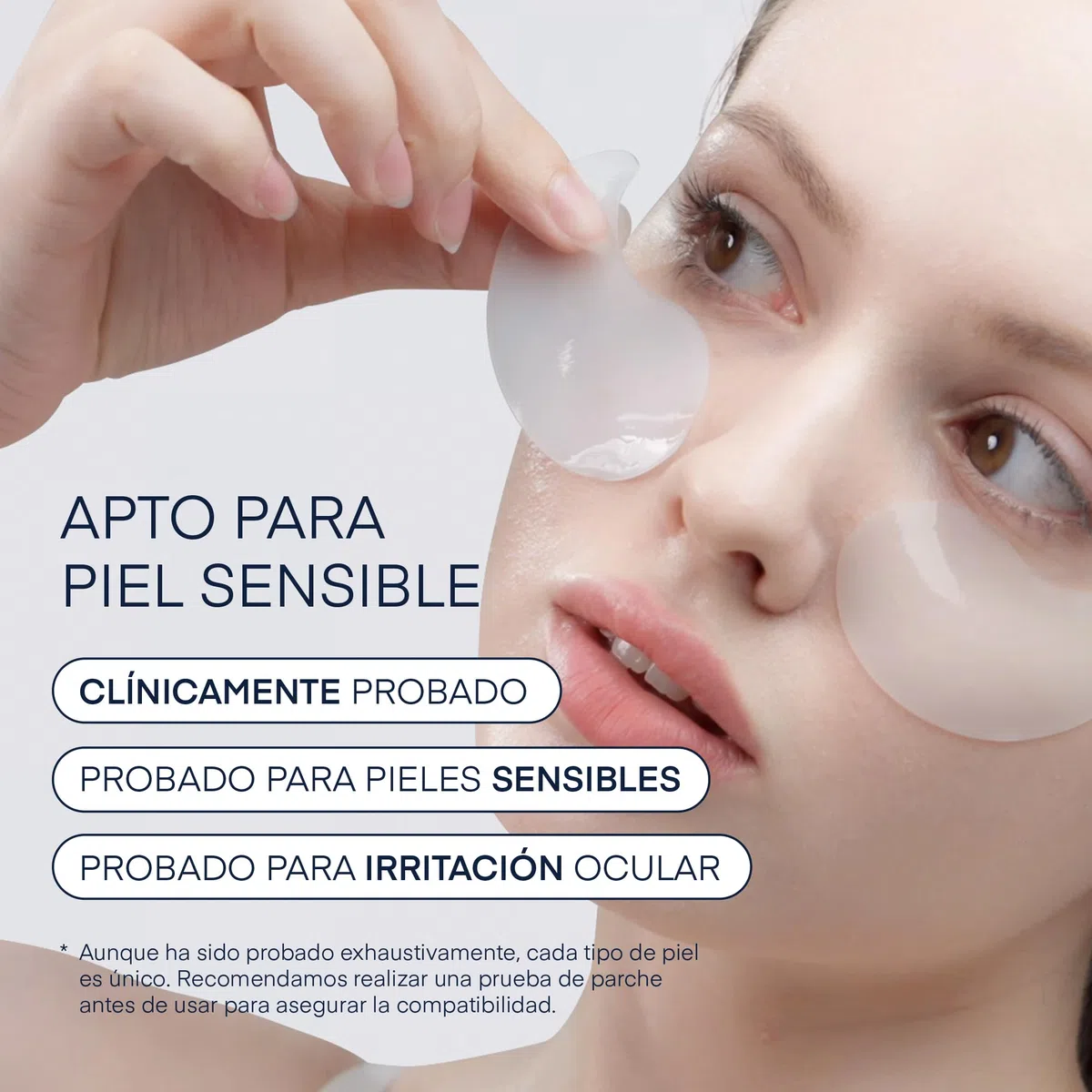 Parche Ojos para Bolsas y Ojeras Coreano: Antiarrugas y Contorno de Ojos con Cafeína Niacinamida y Ácido Hialurónico, Vegano, Testado en Piel Sensible, 30 Pares - Korean Skincare Under Eye Patches