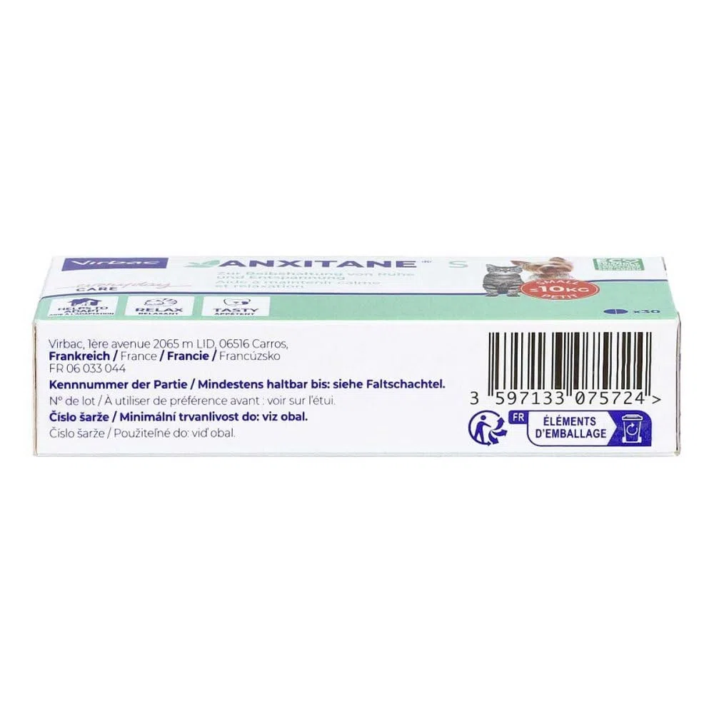 Anxitane VN100501 Soothing for Dogs – 30 Capsules
