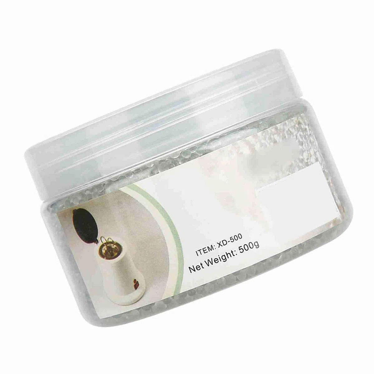 Bolas de vidrio de de cuarzo transparente de 500 g para caja de esterilizador de uñas de alta temperatura Cuentas de de sílice