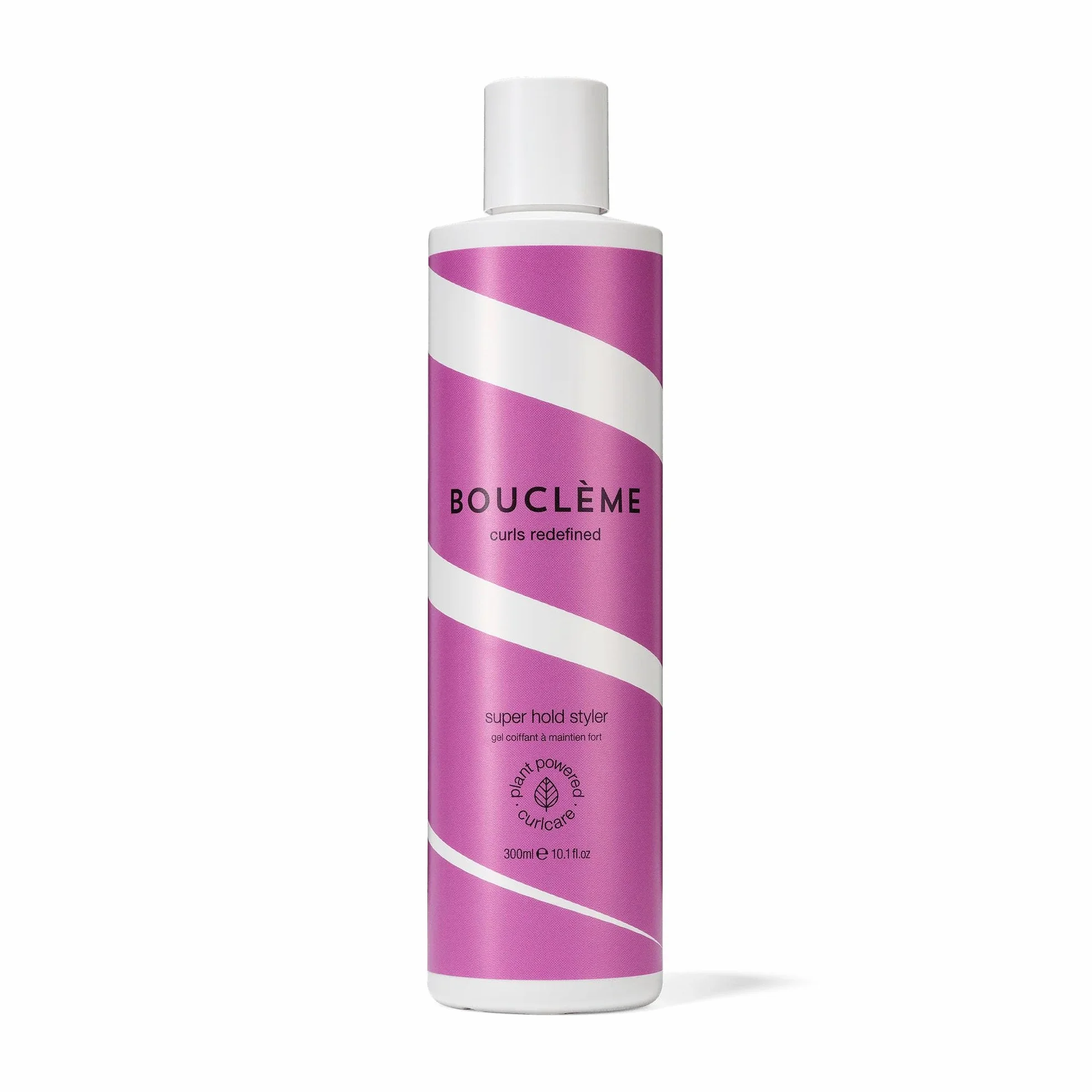 Bouclème - Super Hold Styler - Gel para peinar el cabello que mejora los rizos, 99% de ingredientes derivados naturalmente y vegano, 300 ml