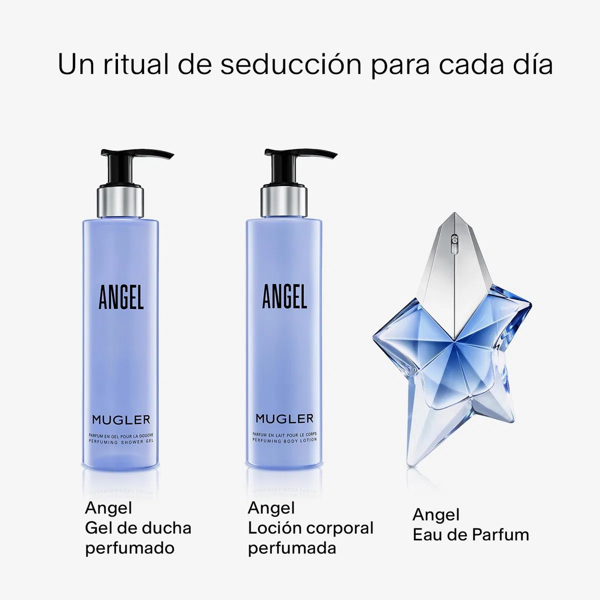 MUGLER Angel, Loción corporal perfumada, Perfume para Mujer, Aroma Gourmand con Notas de Ámbar, Fragancia extraordinaria, 200 ml
