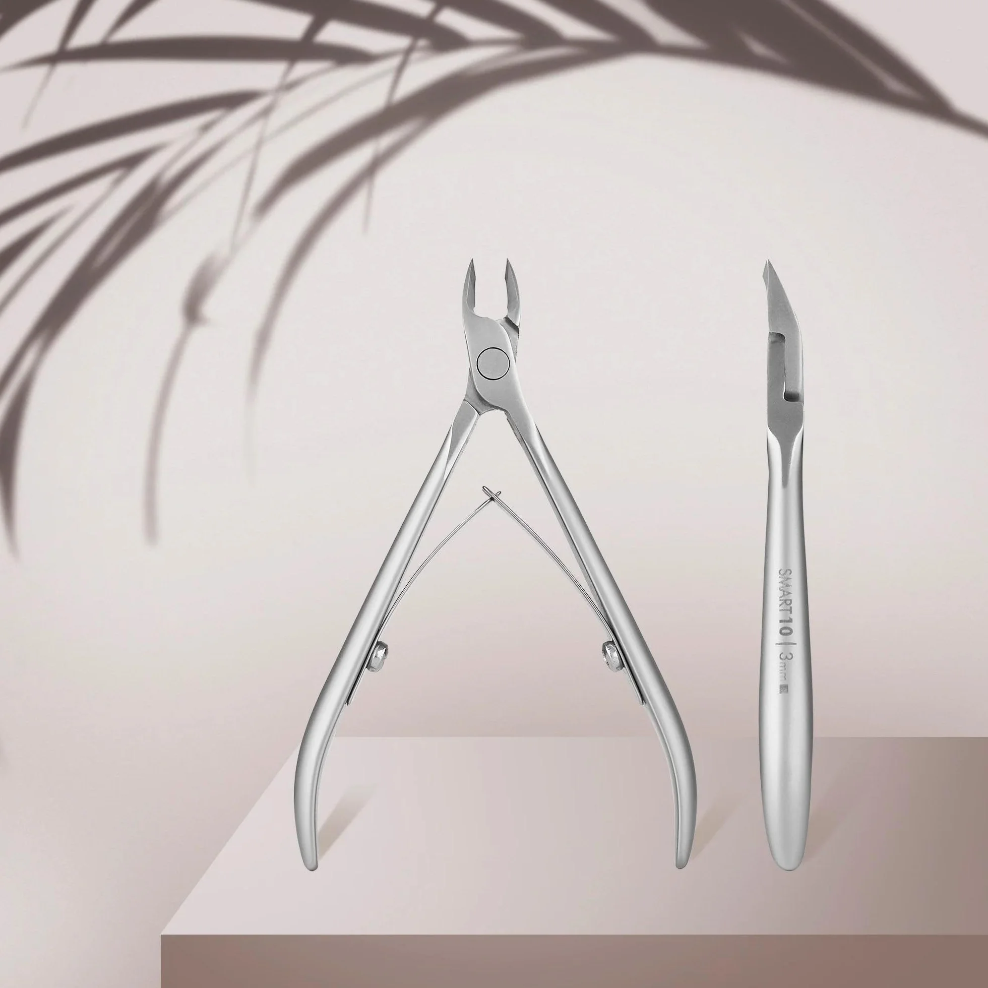 STALEKS PRO by Natury Nails Alicate profesional para cutículas 3mm. Acero inoxidable. Smart 10-3