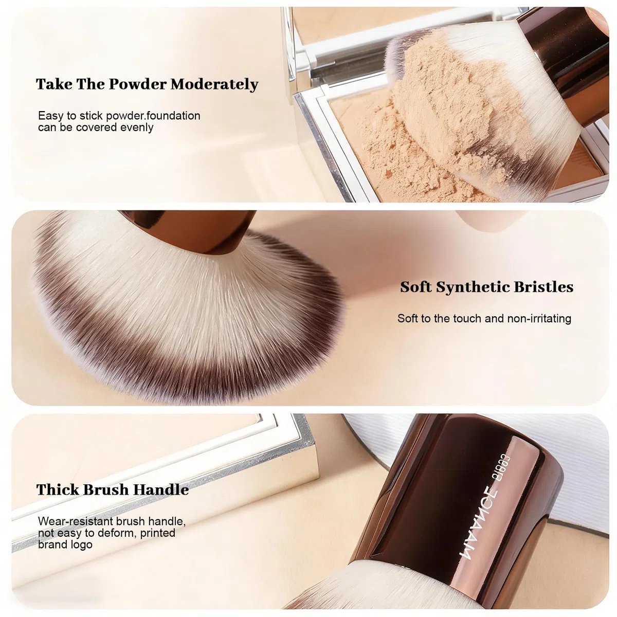 20 Piezas Brochas de Maquillaje, Brochas de Maquillaje Profesional, Juego de Brochas Profesionales, Incluye Brocha de Rubor y Sombra de Ojos, para Maquillaje Diario y Uso Profesional