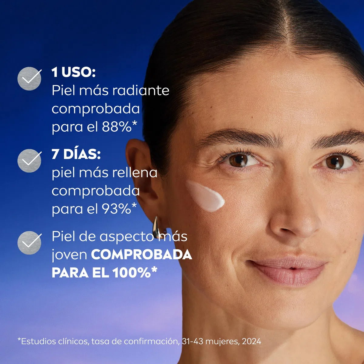 NIVEA Cellular Epigenetics - Serum Facial Rejuvenecedor con Epicelline - Cuidado facial Antiedad - 3 Tipos de Ácido Hialurónico - Revierte la Edad de la Piel - Todo tipo de pieles - 30 ml