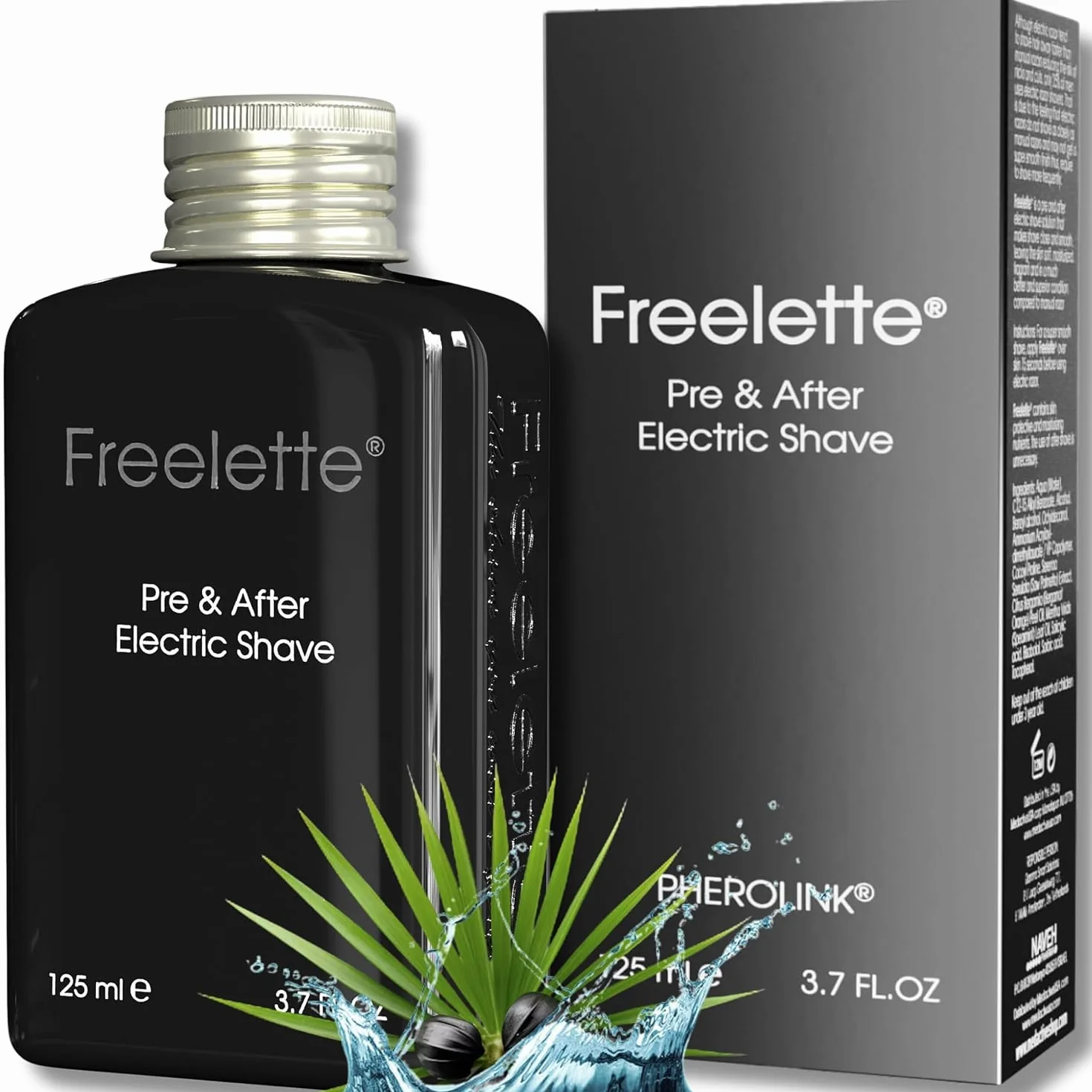 Crema para después del afeitado mejor para el afeitado apurado eléctrico bálsamo Freelette (125 ml, Palmetto/Bisabolol)