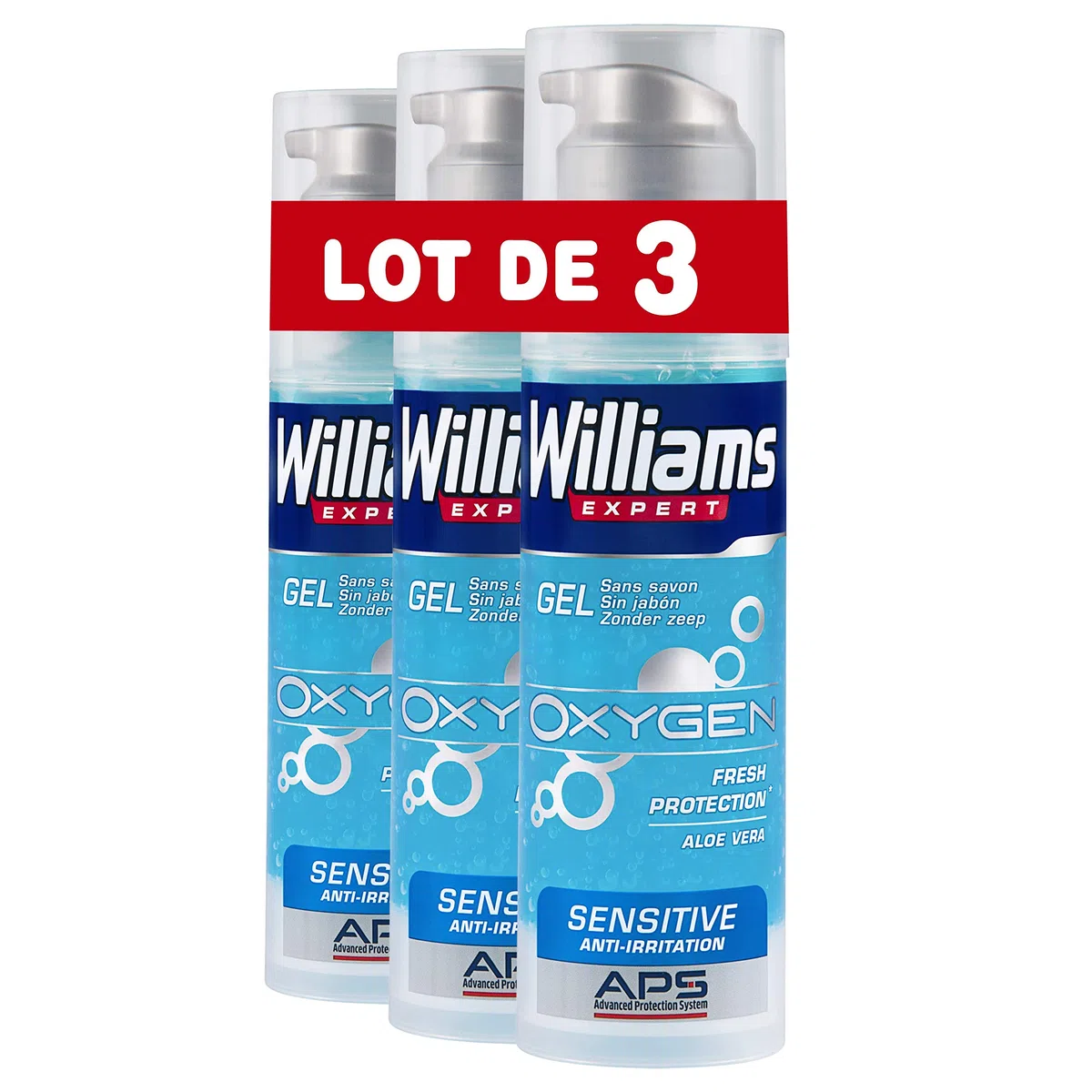 Expert Expert Oxygen Gel Afeitar Piel Sensible para uso profesional para mejorar el rendimiento en cada uso con medida o especificación 150 M