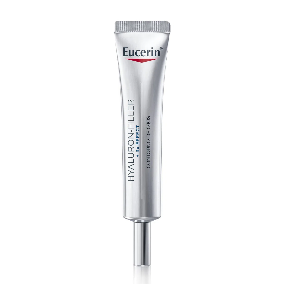 Eucerin Hyaluron-Filler Contorno de Ojos FPS 15 (15 ml), crema antiedad y antiarrugas, crema rellenadora de arrugas con Ácido Hialurónico y protección UVA FPS15 para todo tipo de pieles