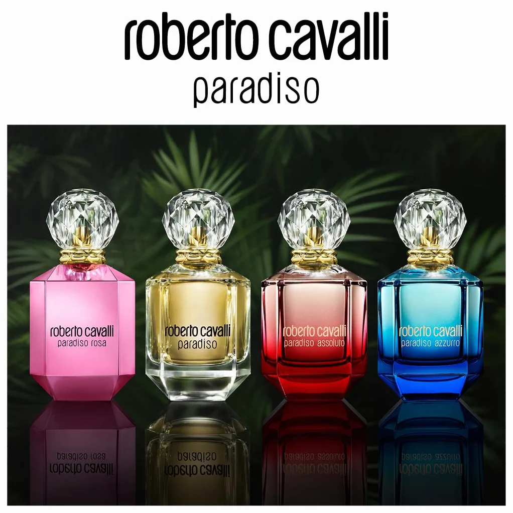 ROBERTO CAVALLI Paradiso Assoluto, Eau de Parfum para Mujer, Perfume floral y especiado